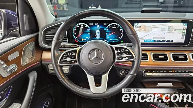 Mercedes-Benz GLE-Class W167 2021 Синий из Кореи, фото 4