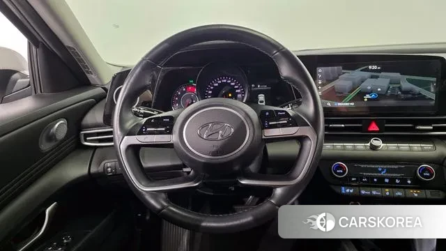 Hyundai Avante (CN7) 2021 Серебристо-серый из Кореи, фото 4