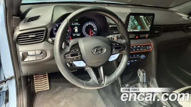 Hyundai Veloster (JS) 2021 Синий из Кореи, фото 4