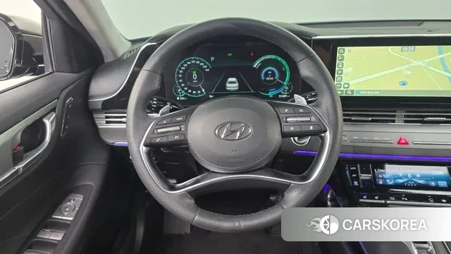 Hyundai The New Grandeur IG Hybrid 2021 Черный из Кореи, фото 4
