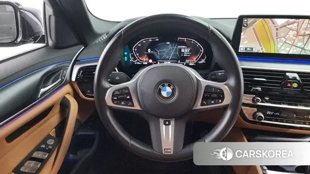 BMW 5 Series (G30) 2023 Черный из Кореи, фото 4