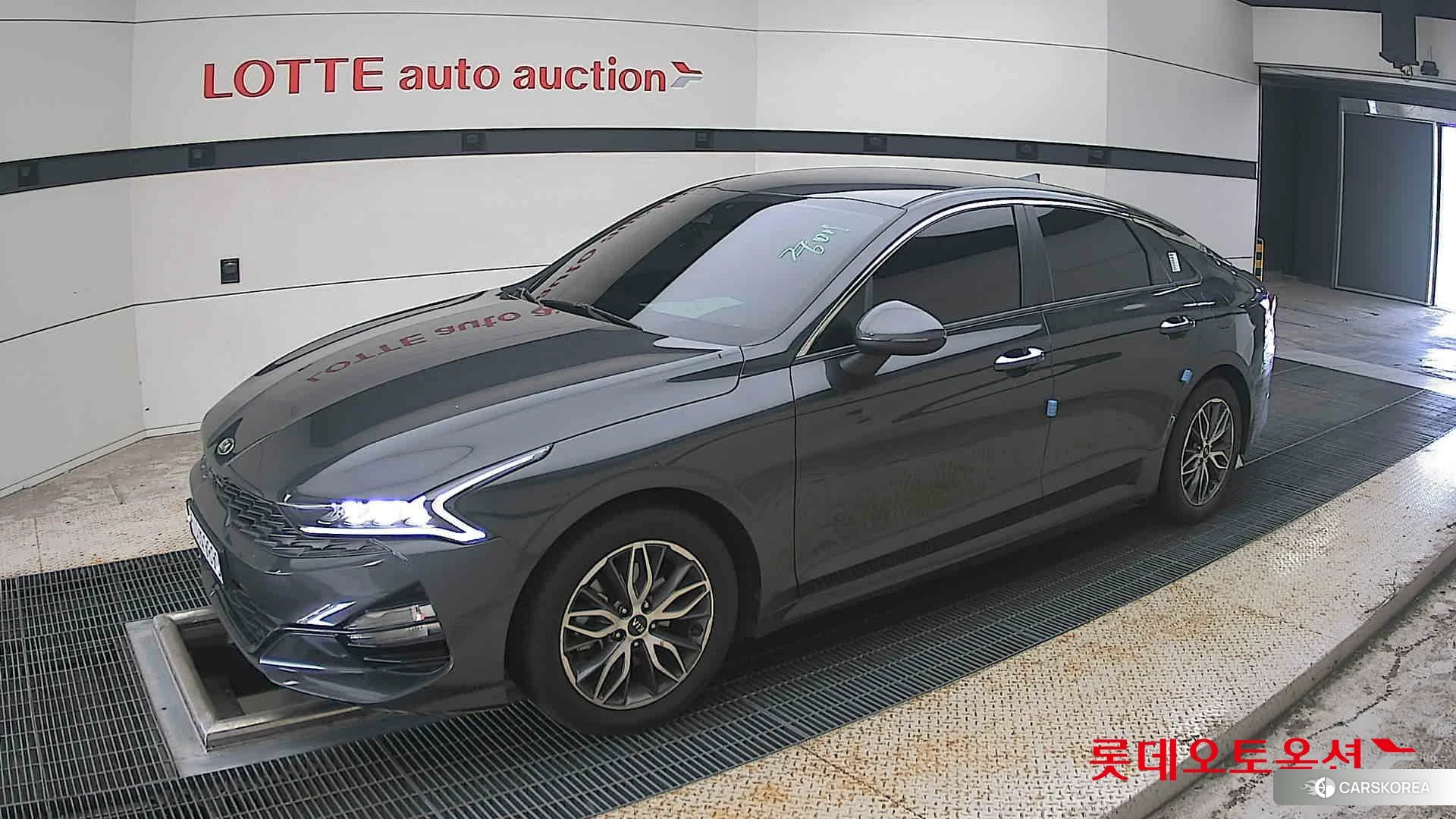 Kia K5 2021 Interstellagray из Кореи, фото 4