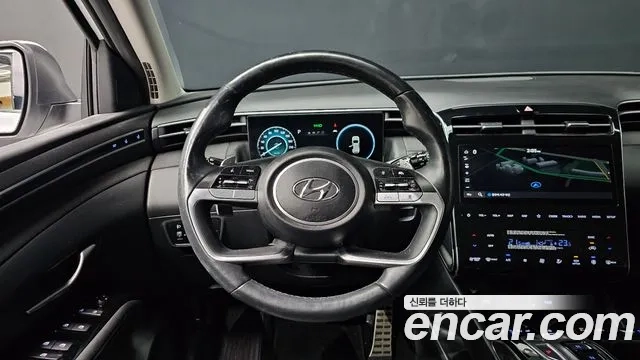 Hyundai Tucson Hybrid (NX4) 2021 Белый из Кореи, фото 4
