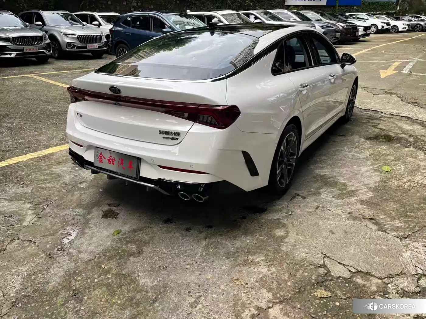 Kia K5 2021 Белый из Китая, фото 4