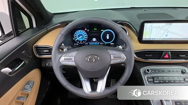 Hyundai The New Santa Fe 2022 Белый из Кореи, фото 4