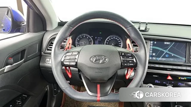 Hyundai The New Avante AD 2019 Синий из Кореи, фото 4