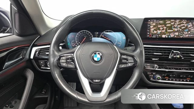 BMW 5 Series (G30) 2019 Синий из Кореи, фото 4