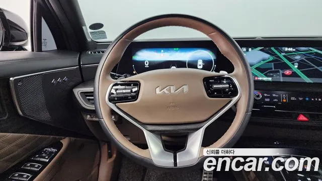 Kia K8 Hybrid 2021 Черный из Кореи, фото 4