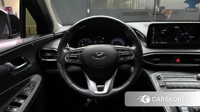 Hyundai The New Santa Fe 2021 Черный из Кореи, фото 4