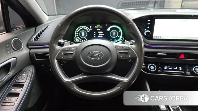 Hyundai Sonata Hybrid (DN8) 2022 Черный из Кореи, фото 4