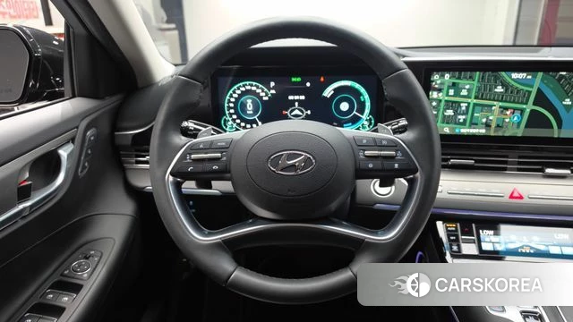 Hyundai The New Grandeur IG Hybrid 2022 Черный из Кореи, фото 4