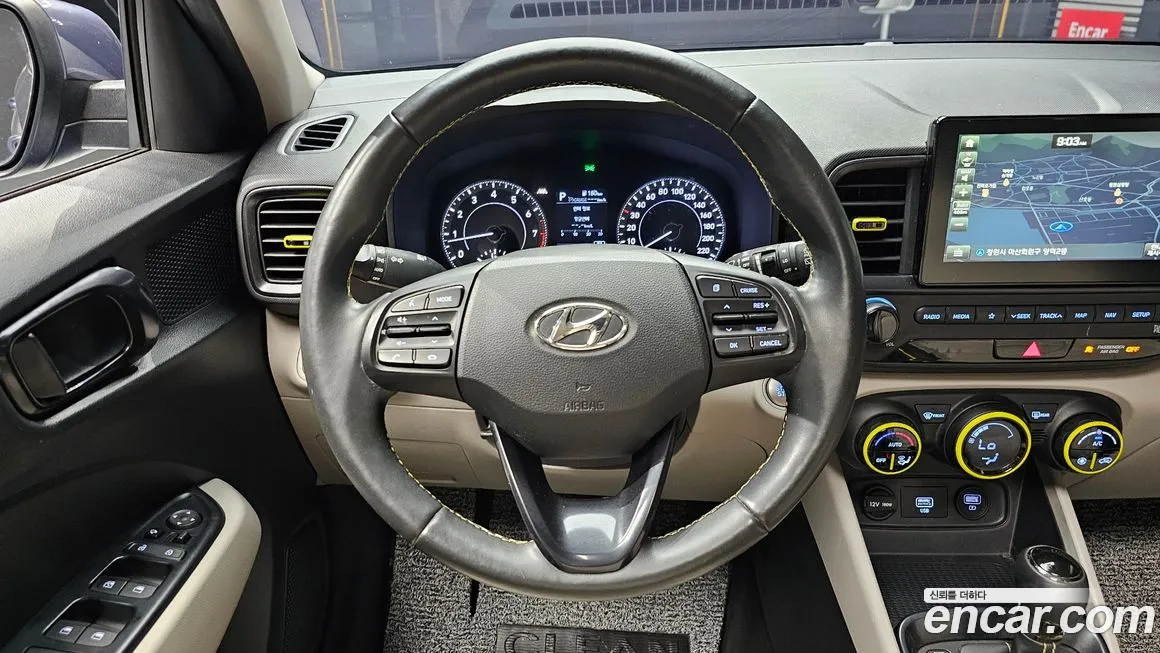Hyundai Venue 2019 Синий из Кореи, фото 4