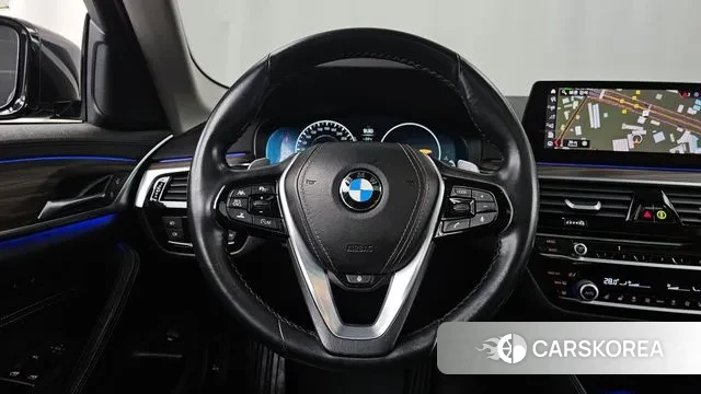 BMW 5 Series (G30) 2019 Черный из Кореи, фото 4