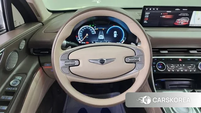 Genesis GV80 2021 Темно-зеленый из Кореи, фото 4