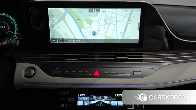 Hyundai The New Grandeur IG Hybrid 2022 Черный из Кореи, фото 4