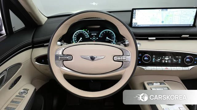 Genesis GV70 2021 Синий из Кореи, фото 4