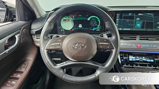 Hyundai The New Grandeur IG Hybrid 2020 Серый из Кореи, фото 4