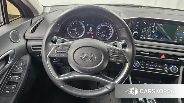 Hyundai Sonata (DN8) 2020 Серебристо-серый из Кореи, фото 4