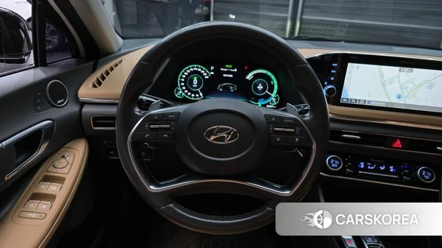 Hyundai Sonata Hybrid (DN8) 2019 Белый из Кореи, фото 4