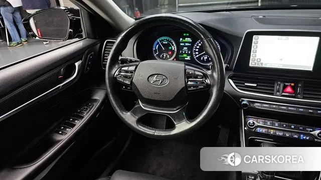 Hyundai Grandeur IG Hybrid 2018 Черный из Кореи, фото 4
