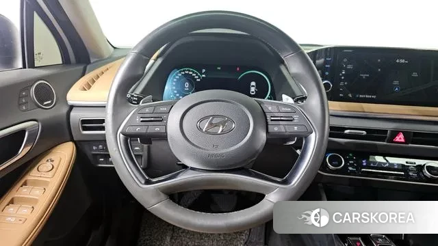 Hyundai Sonata (DN8) 2019 Белый из Кореи, фото 4