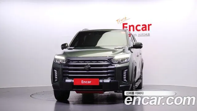 Ssangyong The New Rexton Sport 2023 Темно-зеленый из Кореи, фото 4