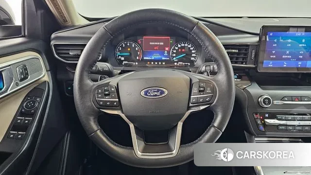 Ford Explorer 6th Generation 2020 Белый из Кореи, фото 4