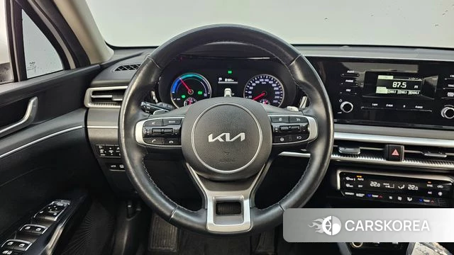 Kia K5 Hybrid 3rd Generation 2022 Белый из Кореи, фото 4