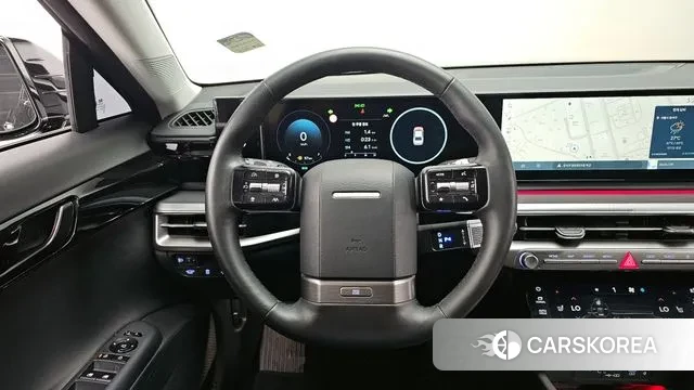 Hyundai Grandeur Hybrid (GN7) 2023 Черный из Кореи, фото 4