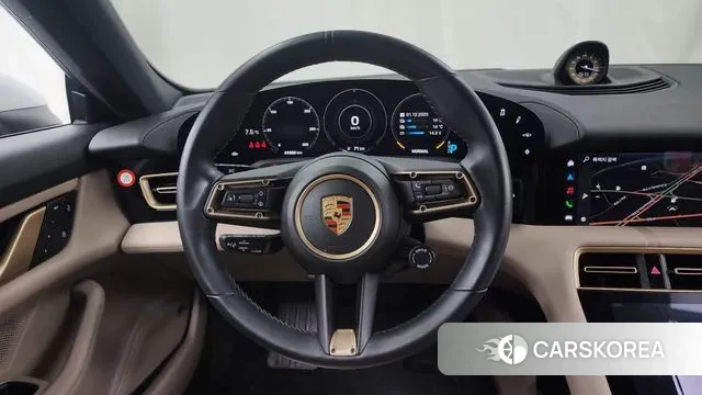 Porsche Taycan 2023 Белый из Кореи, фото 4