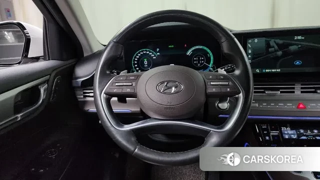 Hyundai The New Grandeur IG Hybrid 2020 Белый из Кореи, фото 4