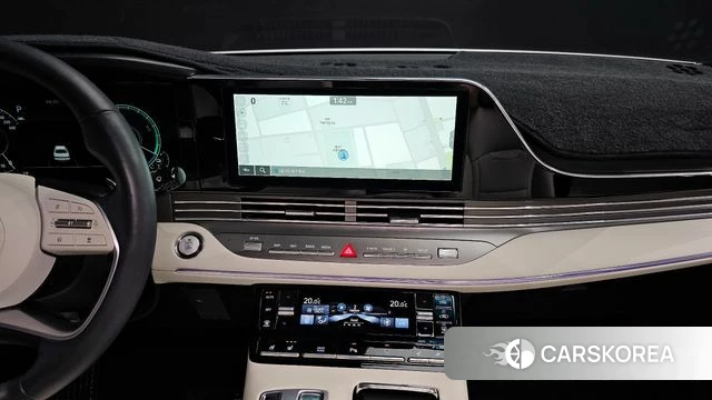 Hyundai The New Grandeur IG Hybrid 2021 Белый из Кореи, фото 4