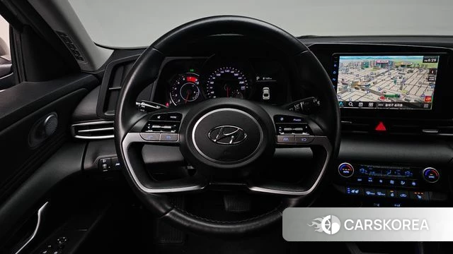 Hyundai Avante (CN7) 2020 Серебристо-серый из Кореи, фото 4