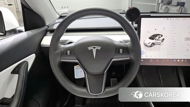 Tesla Model Y 2022 Белый из Кореи, фото 4