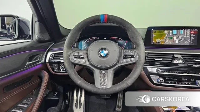 BMW 5 Series (G30) 2020 Синий из Кореи, фото 4