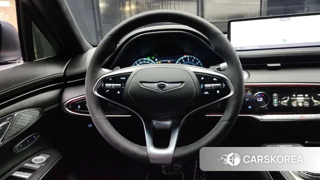 Genesis GV70 2021 Темно-зеленый из Кореи, фото 4