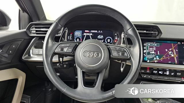 Audi A3 (8Y) 2023 Черный из Кореи, фото 4