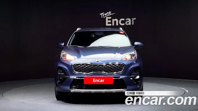 Kia Sportage The Bold 2019 Синий из Кореи, фото 4
