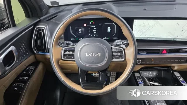Kia The New Sorento 4th Generation 2023 Темно-зеленый из Кореи, фото 4