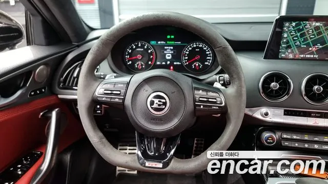 Kia Stinger 2018 Синий из Кореи, фото 4