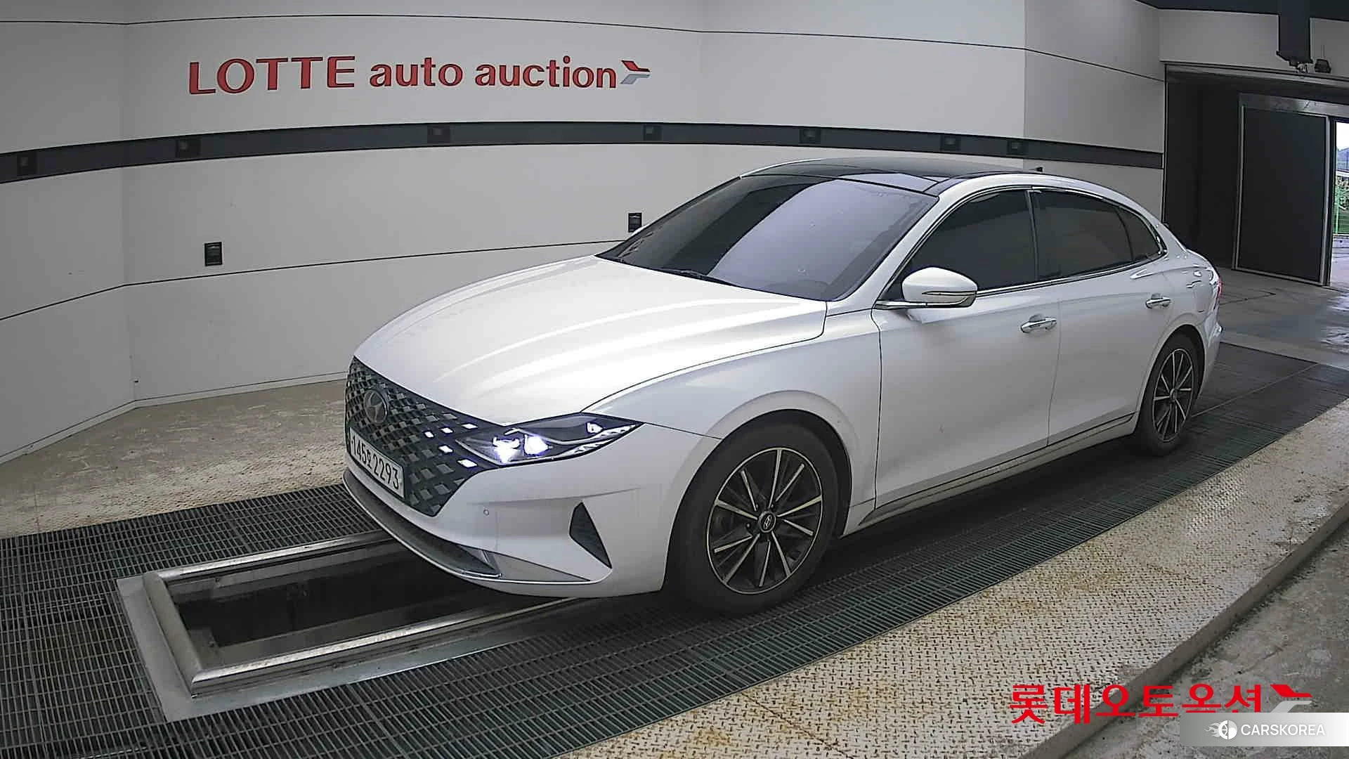 Hyundai Grandeur 2020 White cream (optional) из Кореи, фото 4