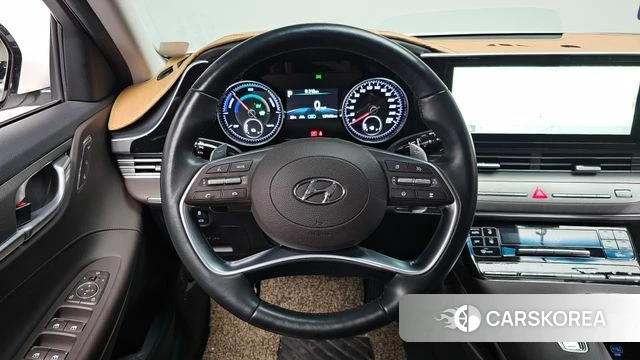 Hyundai The New Grandeur IG Hybrid 2020 Белый из Кореи, фото 4