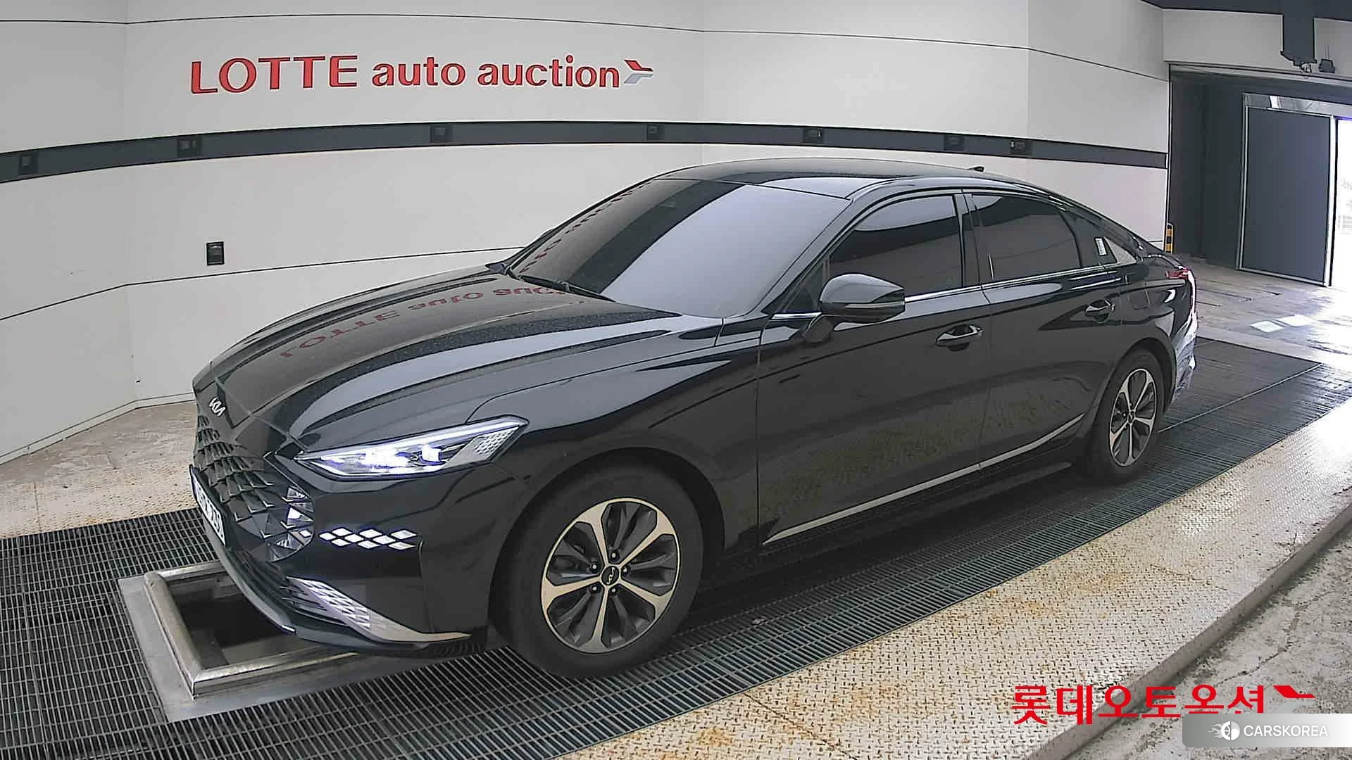 Kia K8 Hybrid 2022 Aurora Black Pearl из Кореи, фото 4