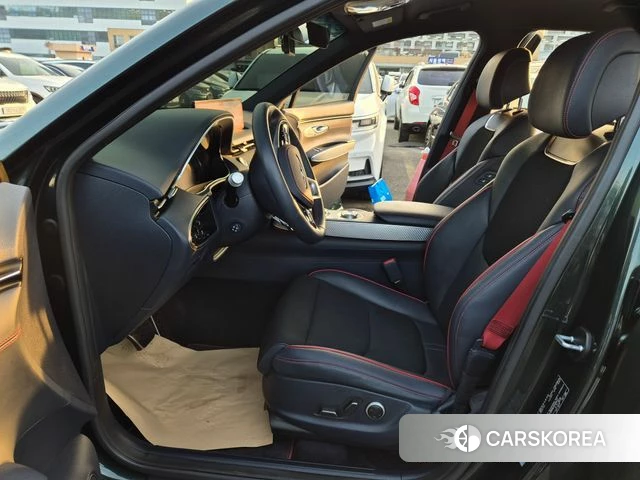 Genesis GV70 2021 Темно-зеленый из Кореи, фото 4