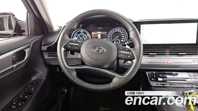 Hyundai The New Grandeur IG Hybrid 2021 Черный из Кореи, фото 4