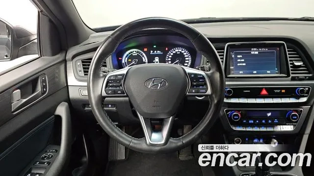 Hyundai Sonata New Rise Hybrid 2019 Серый из Кореи, фото 4