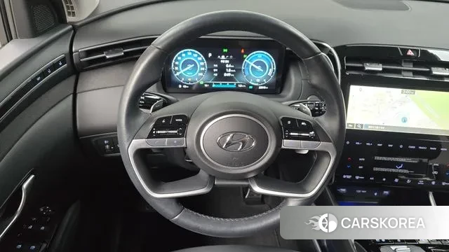 Hyundai Tucson Hybrid (NX4) 2023 Белый из Кореи, фото 4