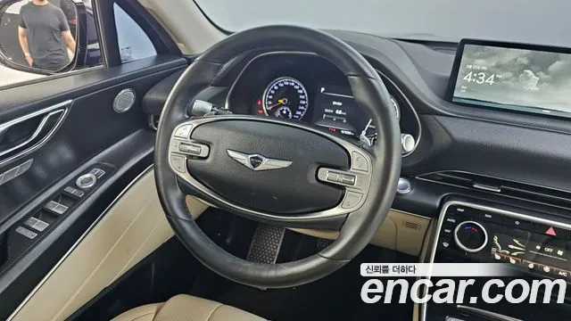 Genesis GV80 2021 Синий из Кореи, фото 4