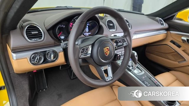 Porsche 718 Cayman 2021 Желтый из Кореи, фото 4