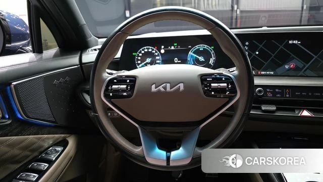 Kia K8 Hybrid 2021 Синий из Кореи, фото 4